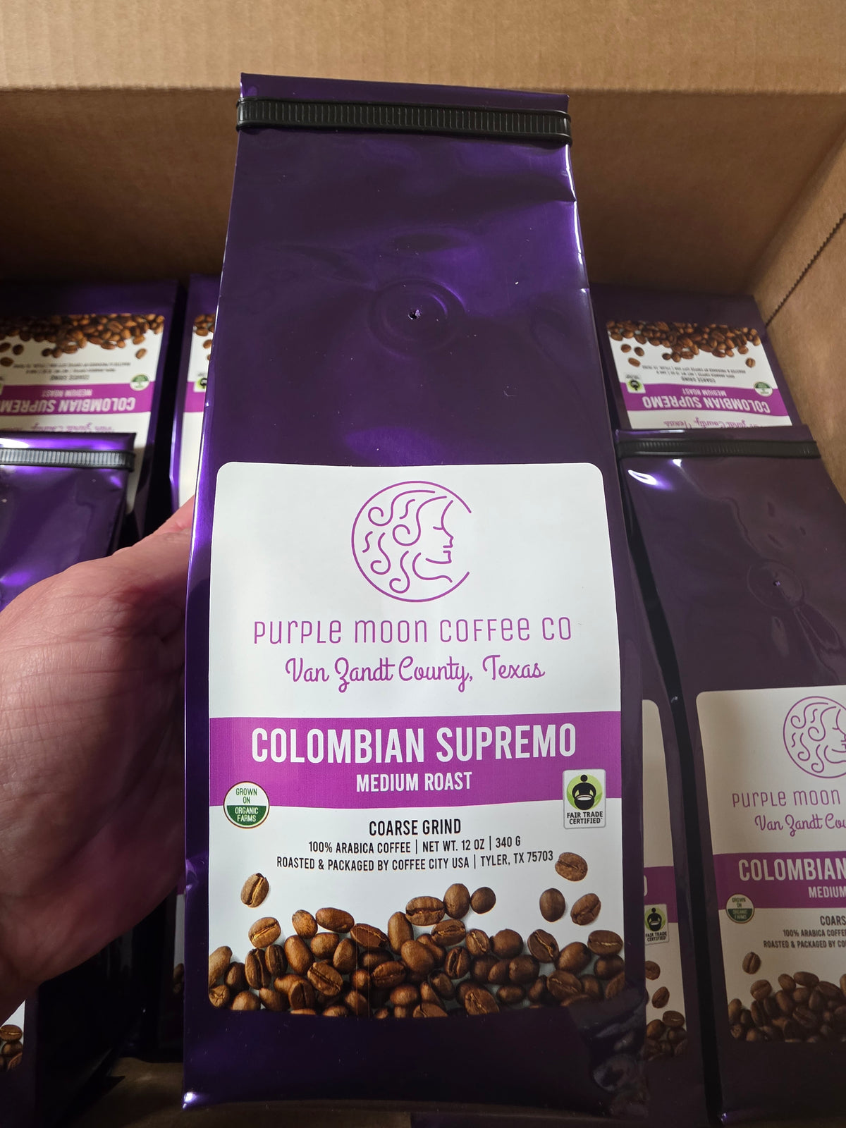Colombian Supremo FTO - ground coffee