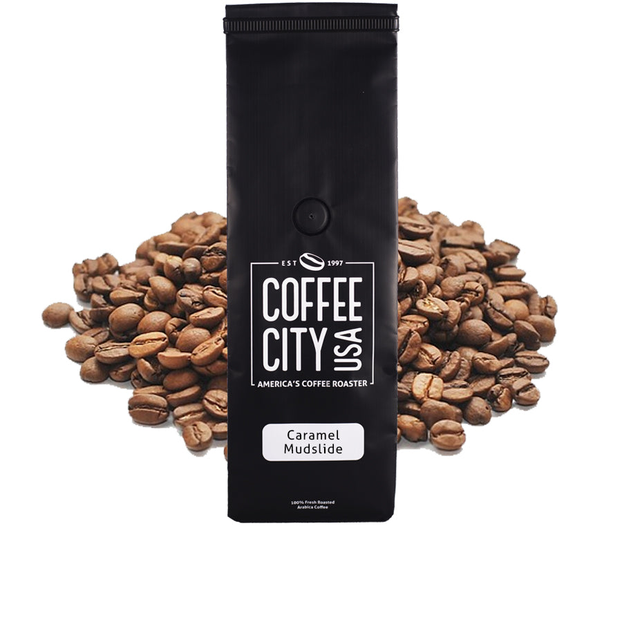 Coffee City Caramel Mudslide- whole bean- 1 lb